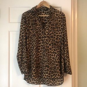 Zara Cheetah Top